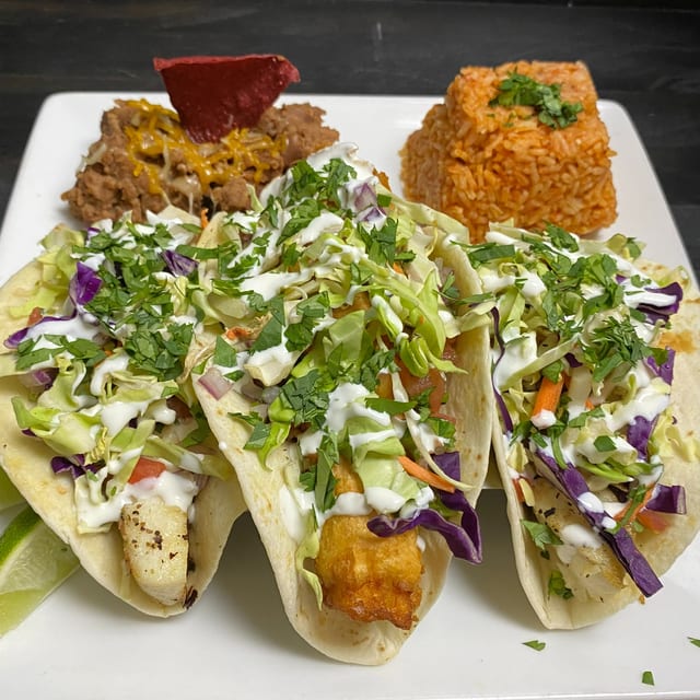 Fish Tacos.