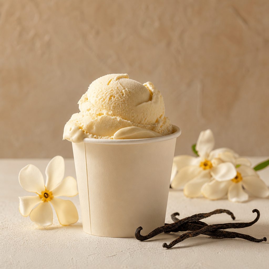 Vanilla Bean Ice Cream.