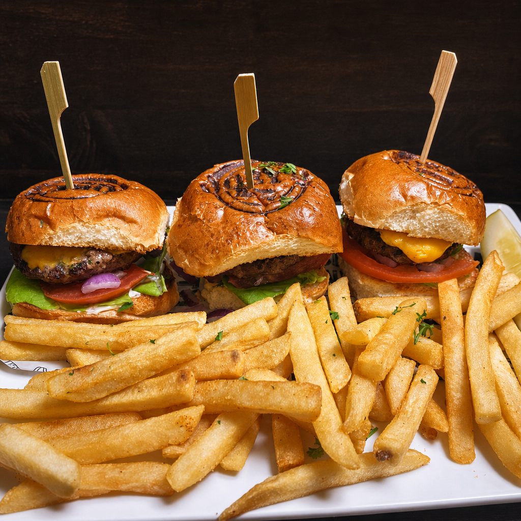 Cheeseburger Sliders (3) *.